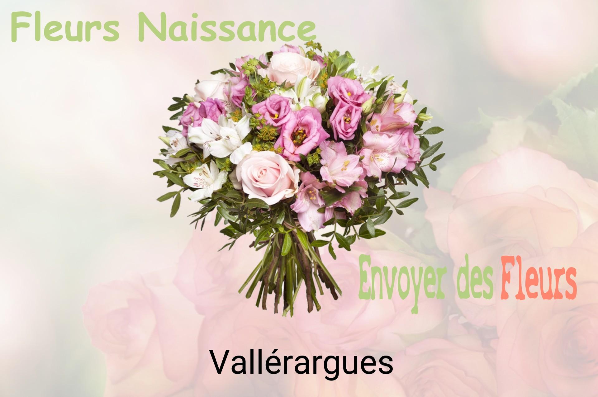 Bouquet de fleurs de naissance livré à Vallérargues